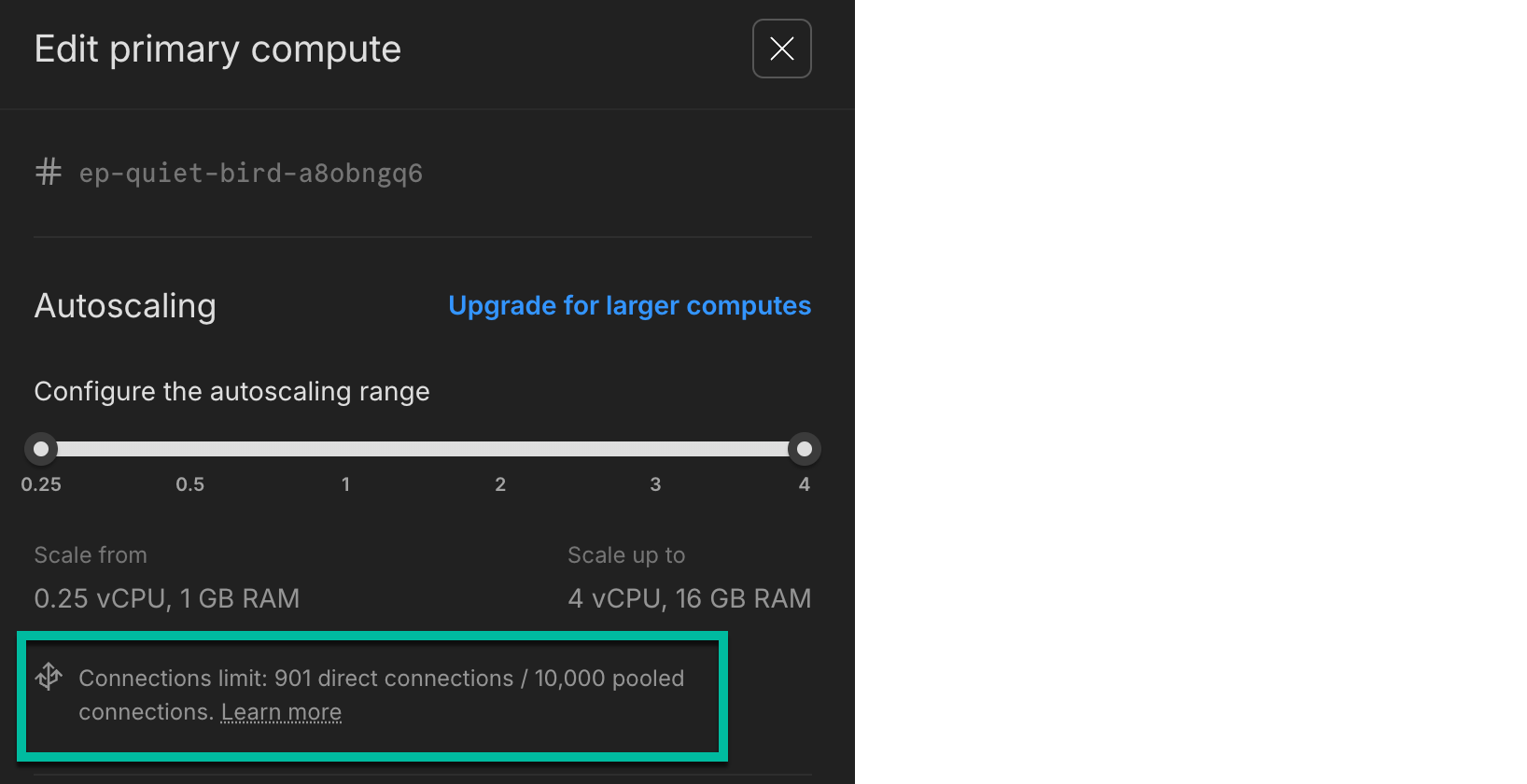 max_connections calculator